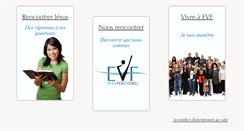 Desktop Screenshot of eglise-vie-foi.com